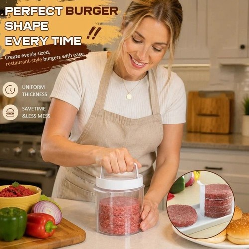 Layer burger patty maker - layer,