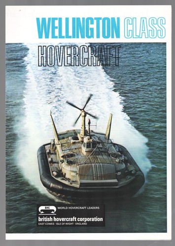 British hovercraft brochure - british,