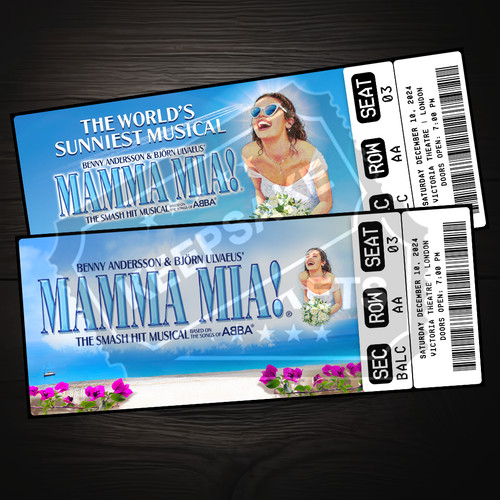 Mamma mia musical theatre - mia,