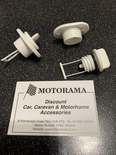 Transom drain plugs single - 2x,