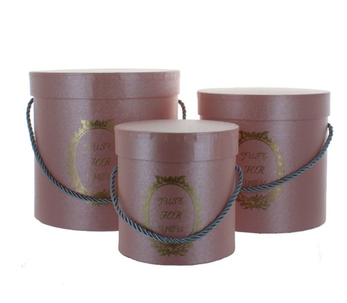 Florist flower hat boxes - 3,