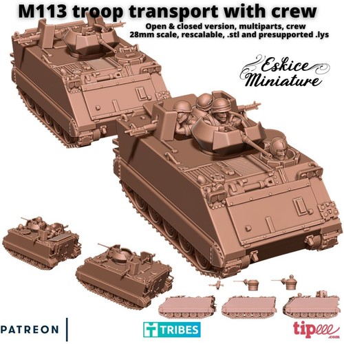 M113 with crew for - , vietnam