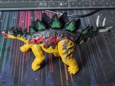Vintage dino valley/ Jurassic World stegosaurus action figure- rare collectable 