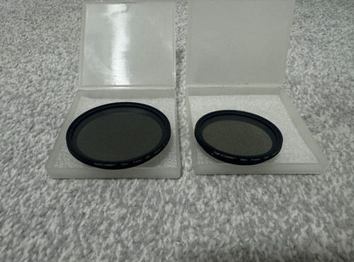Variable filters 72mm and - nd,