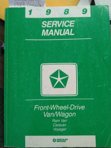 1989 chrysler service manual - 1989,