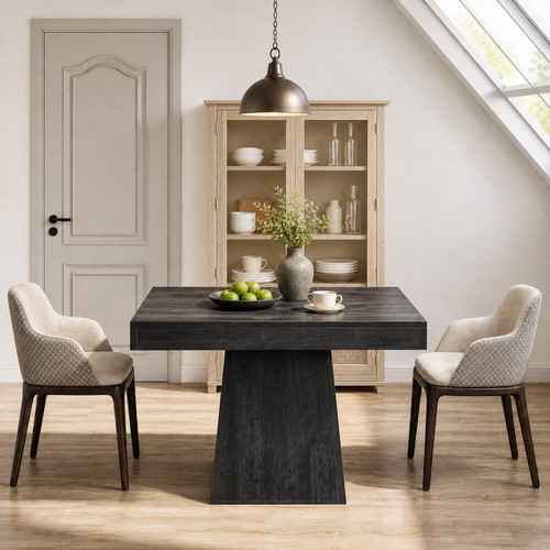 Square dining table for - dining, 4