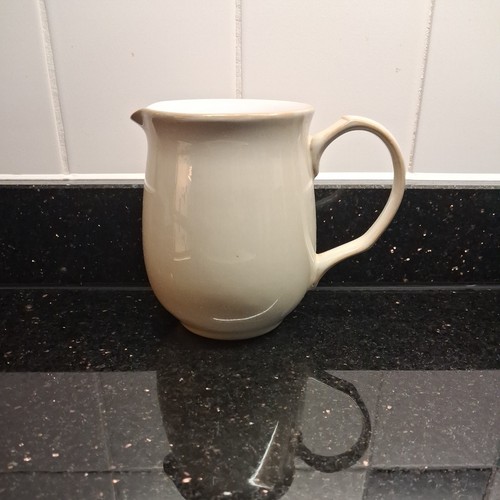 Denby cream linen small jug - denby,