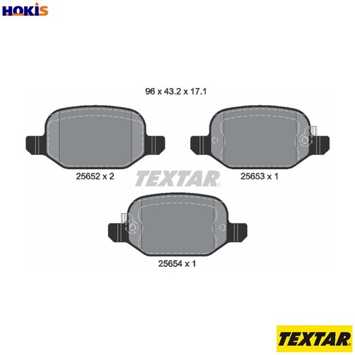Brake pad set - brake,