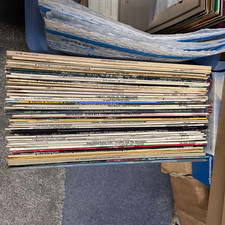 45 x vinyl records LP job lot: 50s-80s Easy Listening Crooners Stage