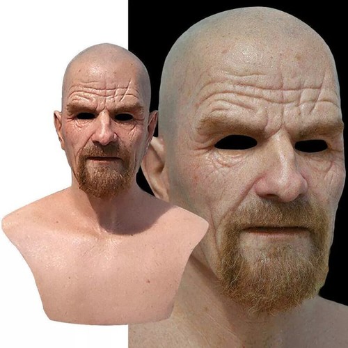 Realistic bald old - bald,