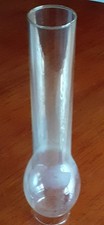 Vintage glass oil lamp - vintage,