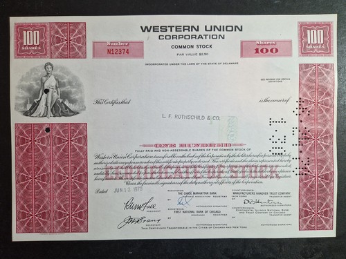 Western union corporation - union,