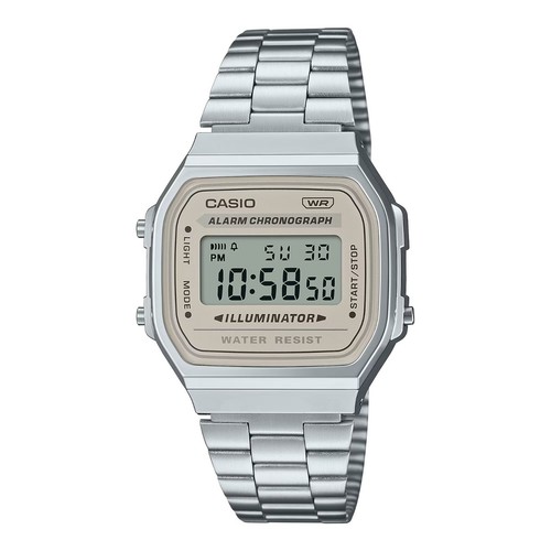 Casio vintage silver stainless - vintage,