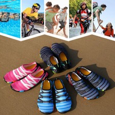 Womens Mens Water Shoes Beach Swim Barefoot Non Slip Surfing Aqua Shoes Size