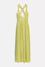 Zara Lime Green Midi Dress