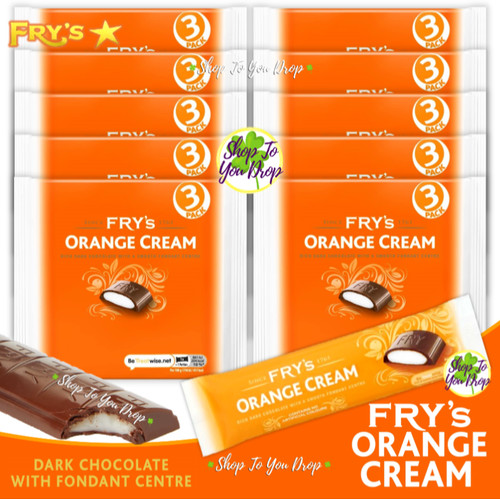 Frys orange cream x 3 - orange,