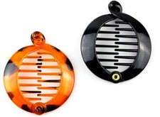 2x  Ponytail Holder Ring Comb