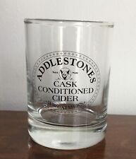 Rare Addlestones Cider Third of a Pint Glass English Cider Bar Man Cave Cider