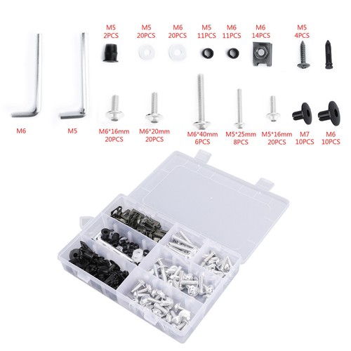 Fairing bolts screws kit - bolts,