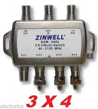 3X4 MULTI-SWITCH QUAD OUTPUT