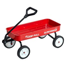 Rolling Utility Cart Wagon Red