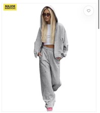 Women Hoodie Tracksuit Set