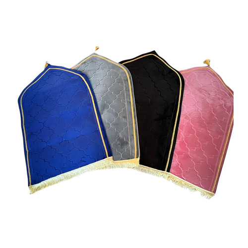 Velvet janamaz prayer mat - velvet,