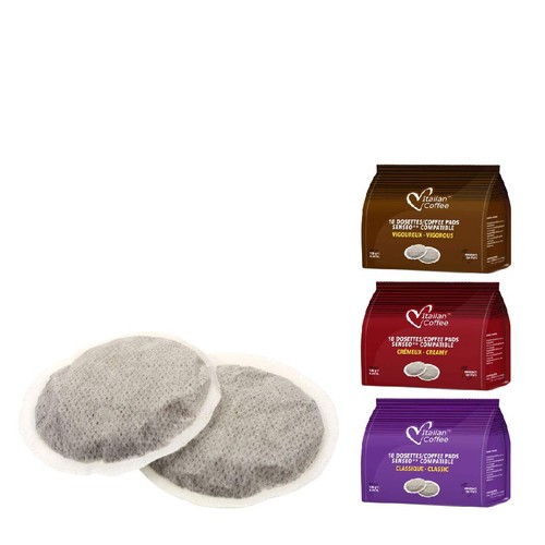 Italian coffee pads compatible - italian,