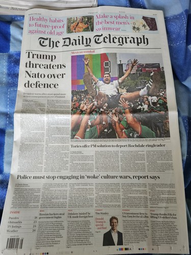 The daily telegraph newspaper - the,