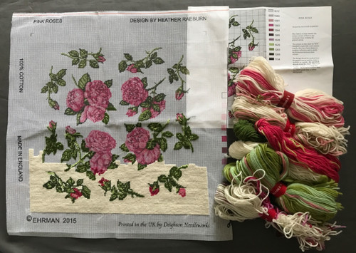 Ehrman pink roses - ehrman, 'pink