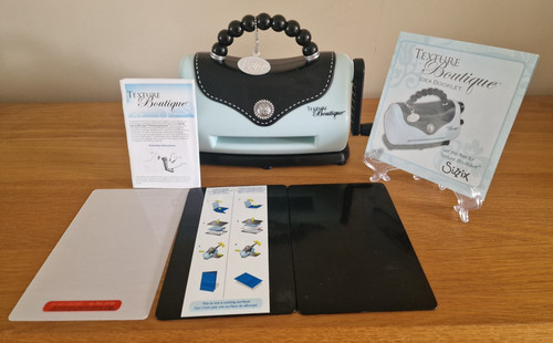 Sizzix texture boutique blue - blue, &