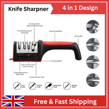 4 Stages Knife Sharpening Kitchen Blade Tool Sharp Professional Knife Sharpener