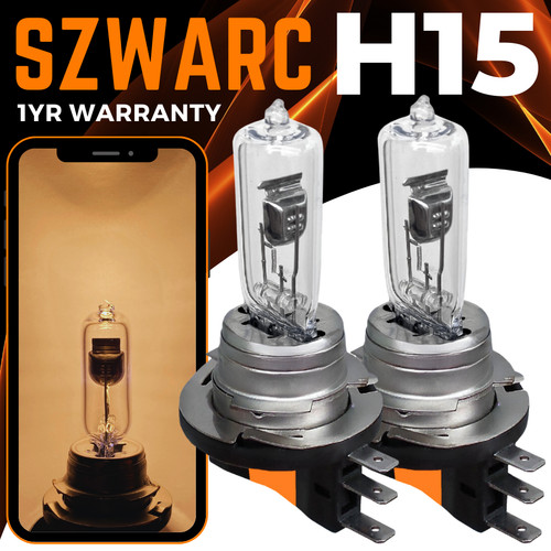 H15 headlight bulb - 2x,