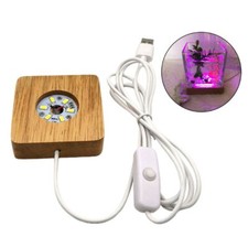 Wooden Light Base Stand for