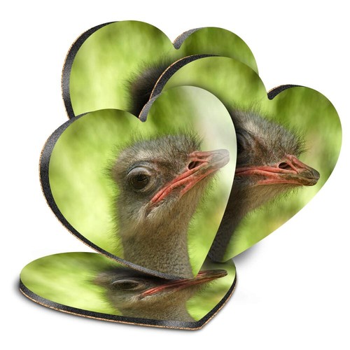 Heart mdf coaster - mdf,