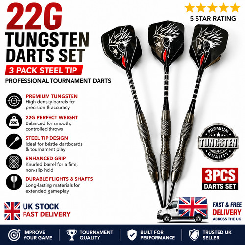 22g tungsten darts set - tungsten,