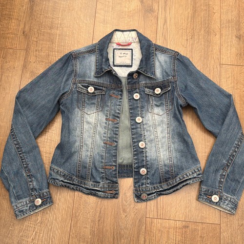 Girls denim jacket next - girls,