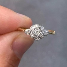 Vintage Art Deco Engagement