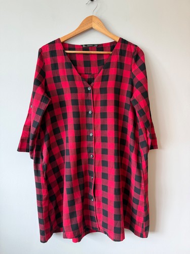 Zara trafaluc red black - trafaluc,