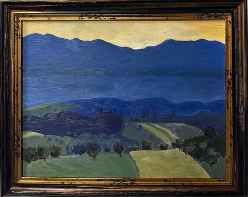 Fine art landscape - landscape, oil