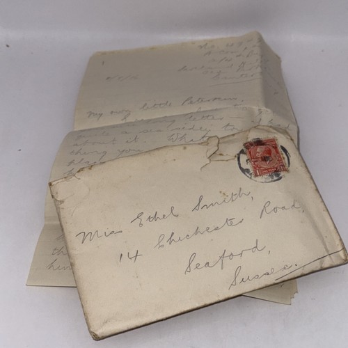 Ww1 1916 handwritten letter - 1916,