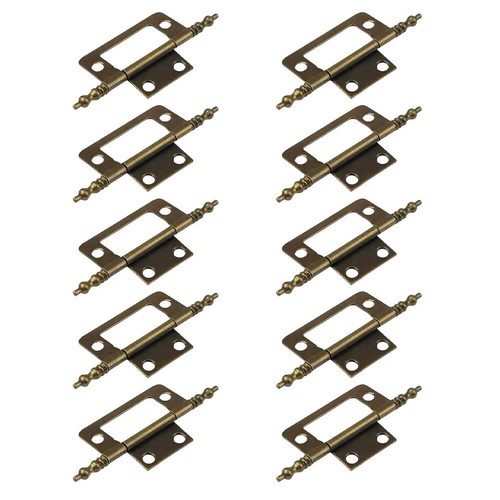 Flush hinges inch pieces - flush,