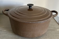 Vintage Le Creuset Dark Brown