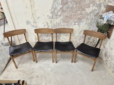 Set Of 4 Teak Mid-Century