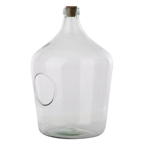 Recycled glass terrarium - recycled,