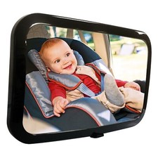 Large Wide Baby Child Car Safety Back Seat Mirror Rear View Easily Adjustable