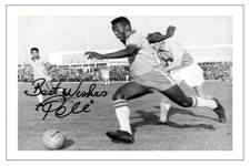 PELE BRAZIL SIGNED AUTOGRAPH