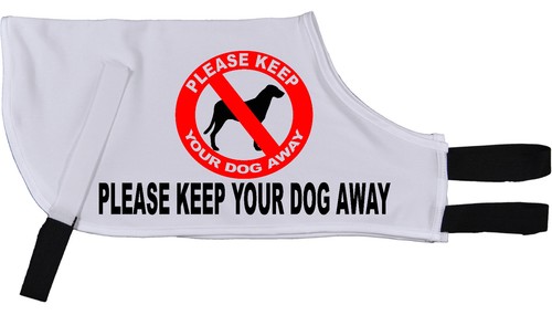 Please keep your dog away - your,