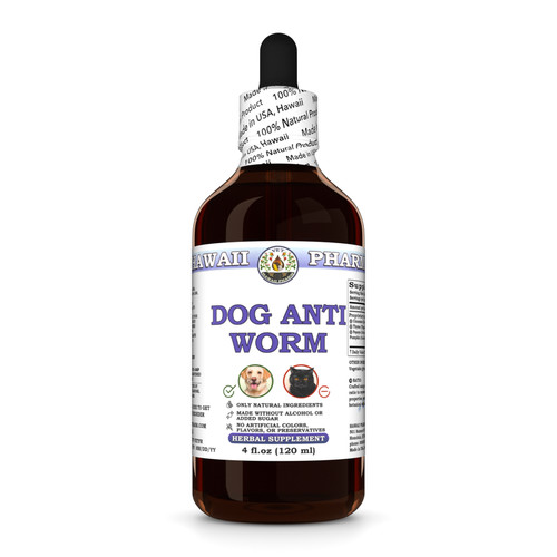 Dog anti worm herbal formula - dog,