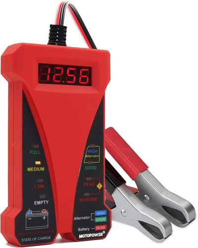 12v digital battery tester - 12v,